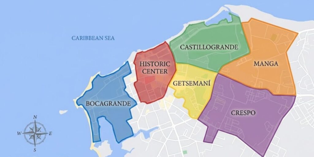 Cartagena Neighborhoods